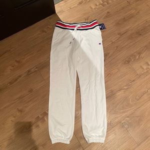NWT White Champion Sweats